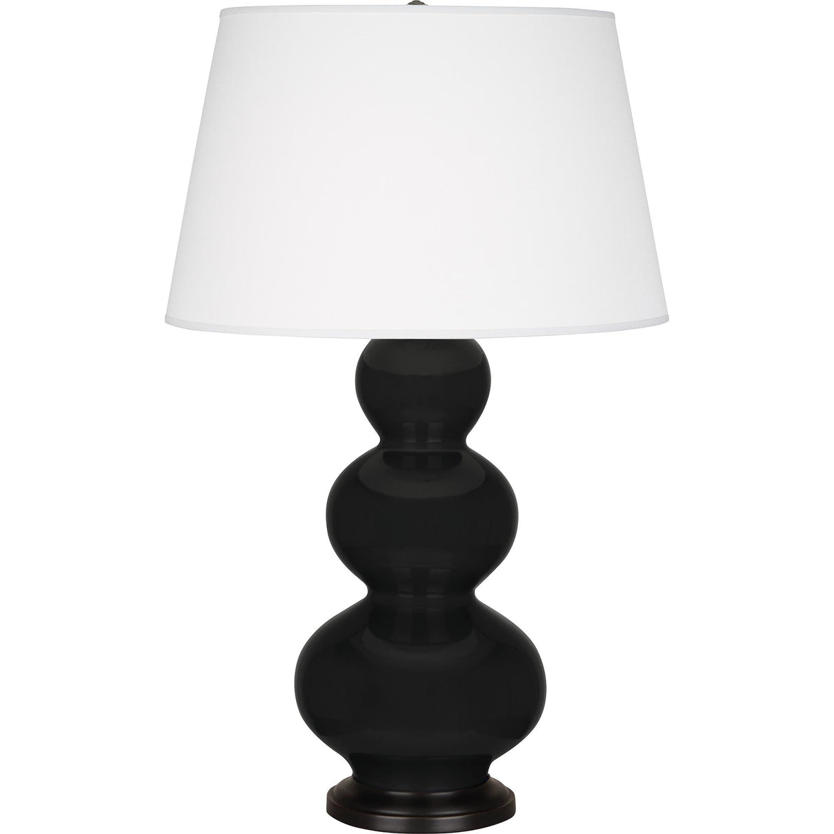 Robert Abbey (OS41X) 10" x 32.75" TRIPLE GOURD TABLE LAMP
