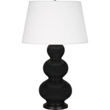 Robert Abbey (OS41X) 10" x 32.75" TRIPLE GOURD TABLE LAMP