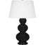 Robert Abbey (OS41X) 10" x 32.75" TRIPLE GOURD TABLE LAMP