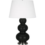 Robert Abbey (OS42X) 10" x 32.75" TRIPLE GOURD TABLE LAMP