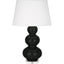 Robert Abbey (OS43X) 10" x 33" TRIPLE GOURD TABLE LAMP
