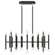 Robert Abbey (OS77) 38.25" x 16.38" KANE CHANDELIER
