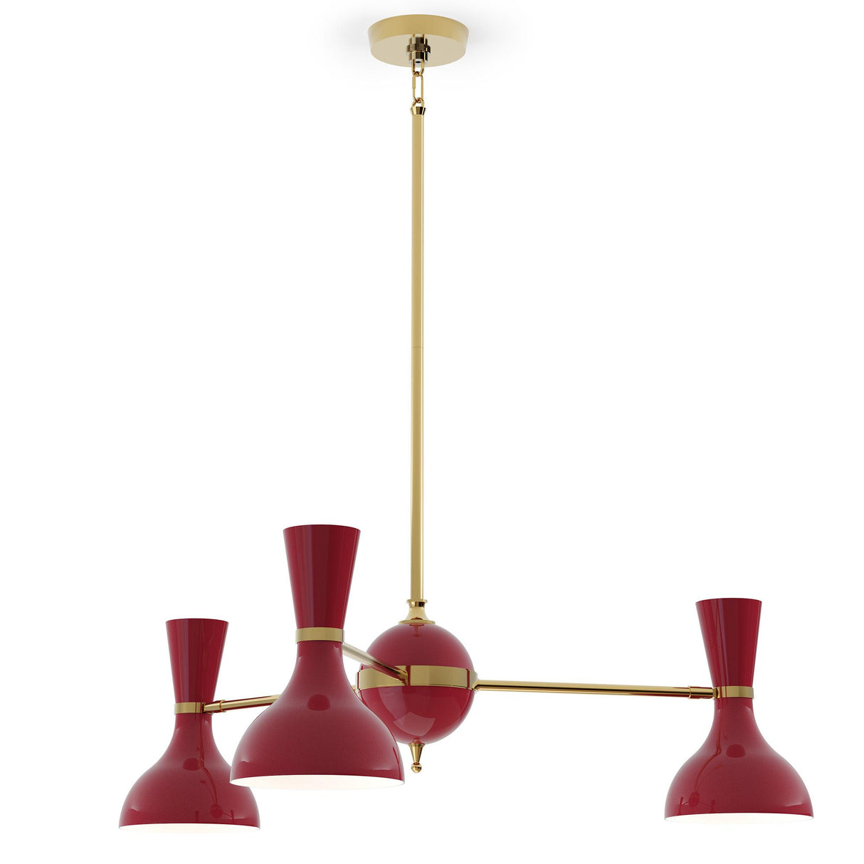 Robert Abbey (OX03OX) 34.5" x 10.19"-0" CLARE CHANDELIER