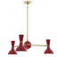Robert Abbey (OX03OX) 34.5" x 10.19"-0" CLARE CHANDELIER