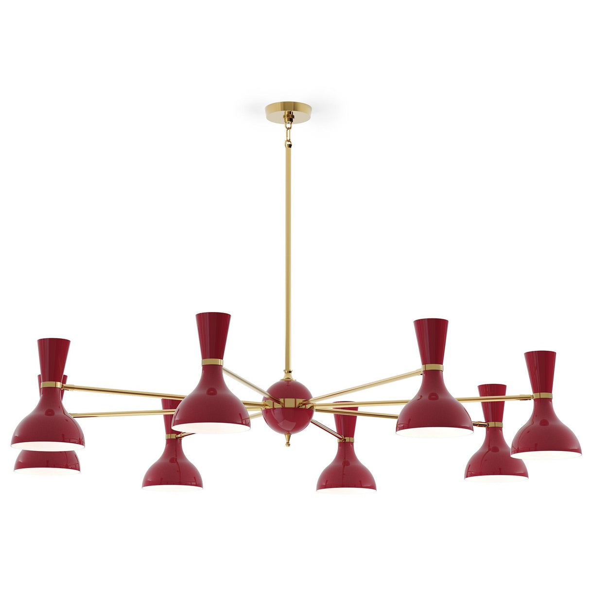Robert Abbey (OX08OX) 57" x 10.19"-0" CLARE CHANDELIER