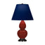 Robert Abbey (OX11N) 6" x 22.75"-0" SMALL DOUBLE GOURD ACCENT LAMP