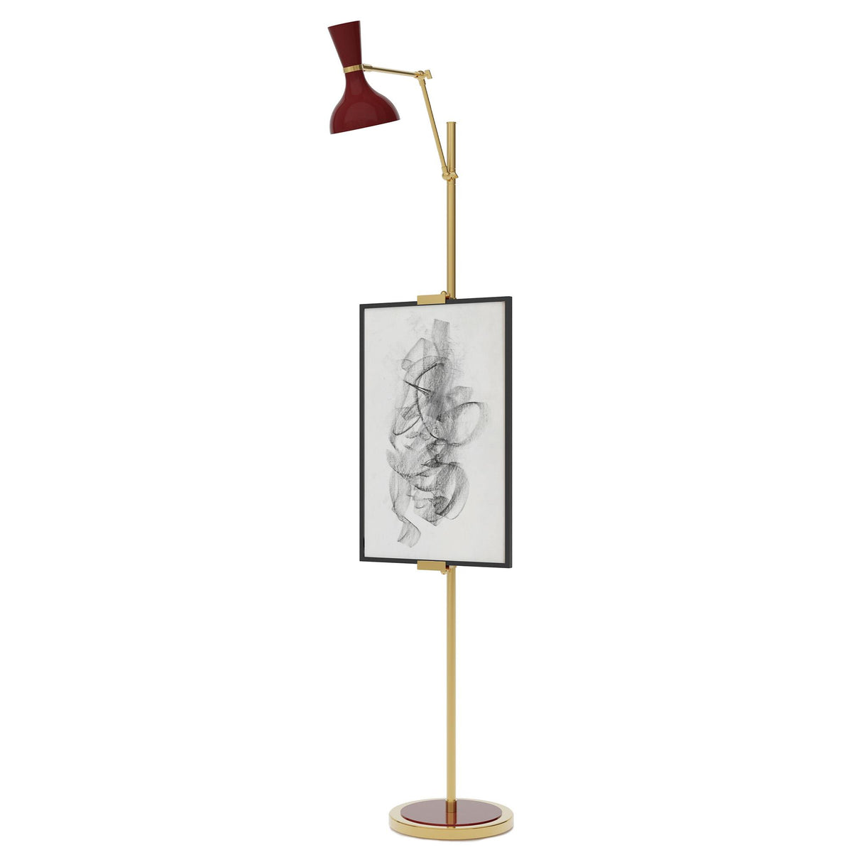Robert Abbey (OX16OX) 13.5" x 76"-97" CLARE FLOOR EASEL