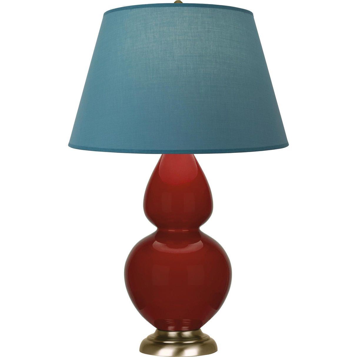 Robert Abbey (OX20B) 9.5" x 31"-0" DOUBLE GOURD TABLE LAMP