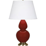 Robert Abbey (OX20X) 9.5" x 31"-0" DOUBLE GOURD TABLE LAMP