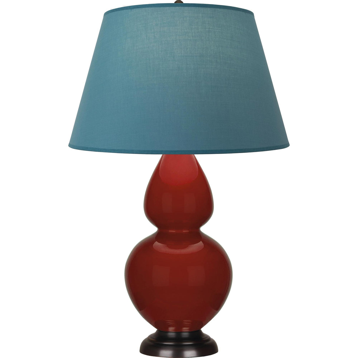 Robert Abbey (OX21B) 9.5" x 31"-0" DOUBLE GOURD TABLE LAMP