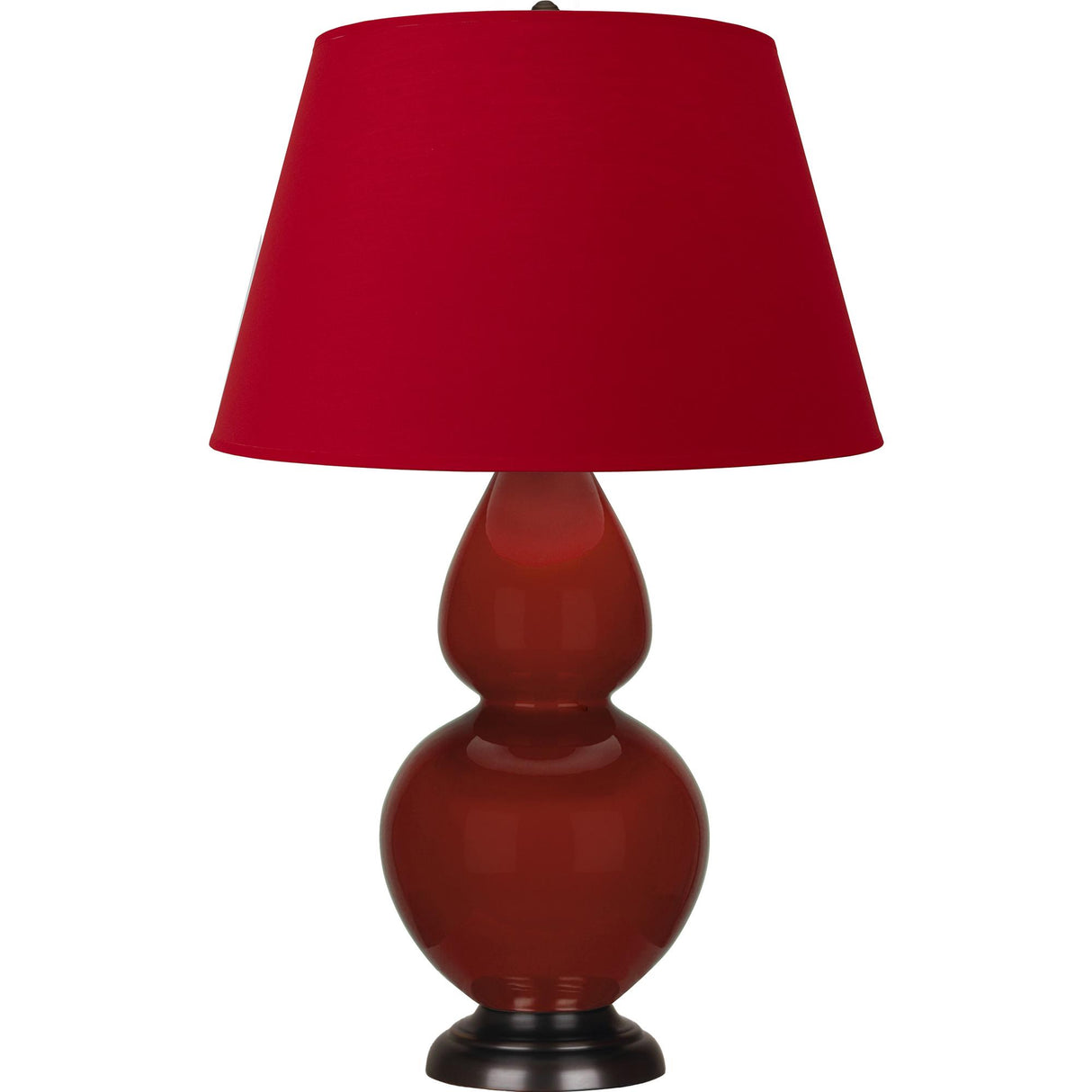 Robert Abbey (OX21R) 9.5" x 31"-0" DOUBLE GOURD TABLE LAMP