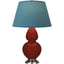 Robert Abbey (OX22B) 9.5" x 31"-0" DOUBLE GOURD TABLE LAMP