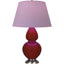 Robert Abbey (OX22L) 9.5" x 31"-0" DOUBLE GOURD TABLE LAMP