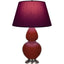 Robert Abbey (OX22P) 9.5" x 31"-0" DOUBLE GOURD TABLE LAMP