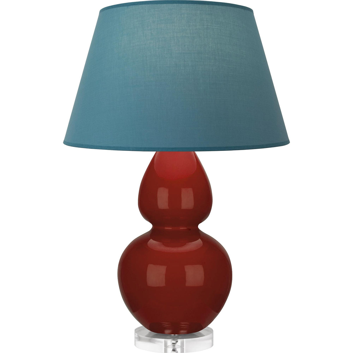 Robert Abbey (OX23B) 9.5" x 30"-0" DOUBLE GOURD TABLE LAMP