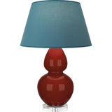 Robert Abbey (OX23B) 9.5" x 30"-0" DOUBLE GOURD TABLE LAMP