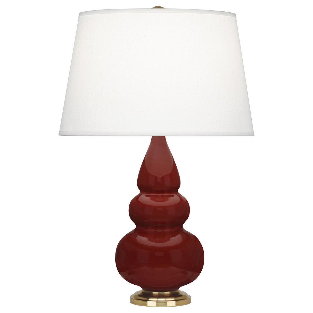 Robert Abbey (OX30X) 7.5" x 24.38"-0" SMALL TRIPLE GOURD ACCENT LAMP