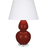 Robert Abbey (OX23X) 9.5" x 30"-0" DOUBLE GOURD TABLE LAMP