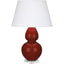 Robert Abbey (OX23X) 9.5" x 30"-0" DOUBLE GOURD TABLE LAMP