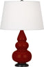 Robert Abbey (OX31X) 7.5" x 24.38"-0" SMALL TRIPLE GOURD ACCENT LAMP