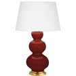 Robert Abbey (OX40X) 10" x 32.75"-0" TRIPLE GOURD TABLE LAMP