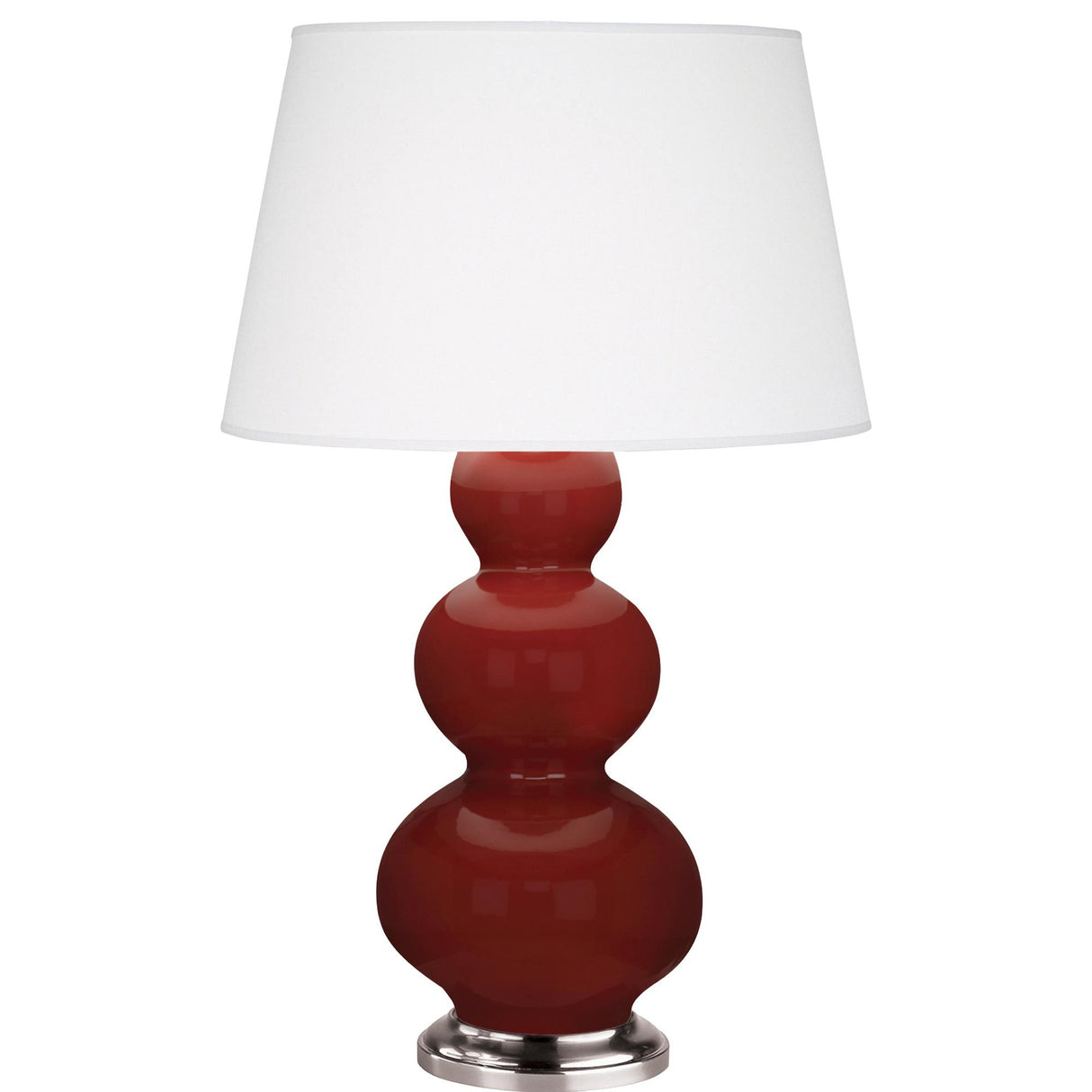 Robert Abbey (OX42X) 10" x 32.75"-0" TRIPLE GOURD TABLE LAMP