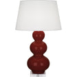 Robert Abbey (OX43X) 10" x 33"-0" TRIPLE GOURD TABLE LAMP