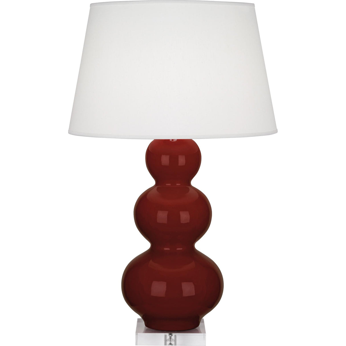 Robert Abbey (OX43X) 10" x 33"-0" TRIPLE GOURD TABLE LAMP