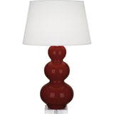 Robert Abbey (OX43X) 10" x 33"-0" TRIPLE GOURD TABLE LAMP