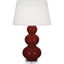 Robert Abbey (OX43X) 10" x 33"-0" TRIPLE GOURD TABLE LAMP