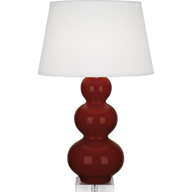Robert Abbey (OX43X) 10" x 33"-0" TRIPLE GOURD TABLE LAMP