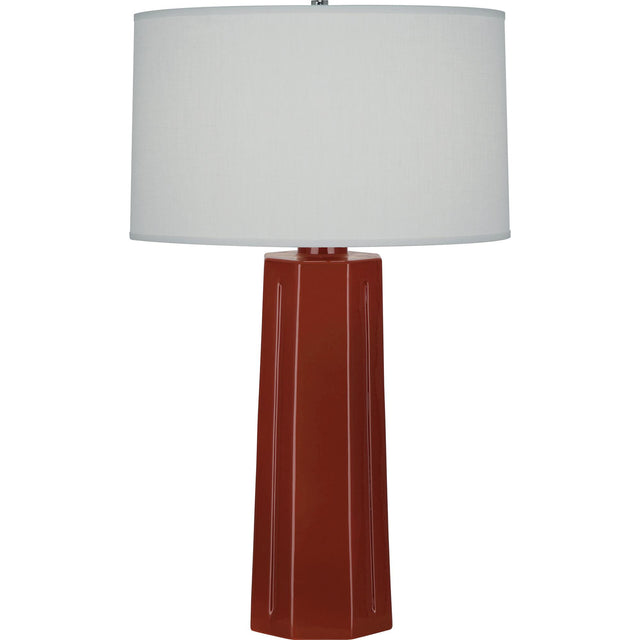 Robert Abbey (OX960) 6.5" x 25.88"-0" MASON TABLE LAMP