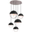 Robert Abbey (P589BLK) 30" x 30" MAVISTEN EDITION COPERNICA PENDANT