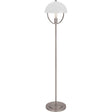 Robert Abbey (P601WHT) 12.25" x 62"-0" MAVISTEN EDITION COPERNICA FLOOR LAMP