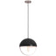 Robert Abbey (P602BLK) 12.25" x 13" MAVISTEN EDITION COPERNICA PENDANT