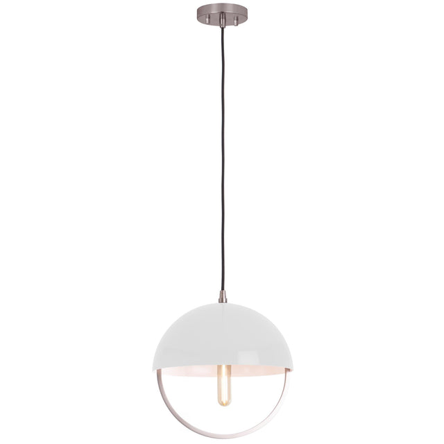 Robert Abbey (P602WHT) 12.25" x 13" MAVISTEN EDITION COPERNICA PENDANT