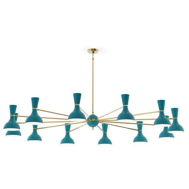 Robert Abbey (PC12PC) 76" x 10.19"-0" CLARE CHANDELIER