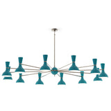 Robert Abbey (PC13PC) 76" x 10.19"-0" CLARE CHANDELIER