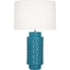 Robert Abbey (PC800) 6.63" x 27.5" DOLLY TABLE LAMP