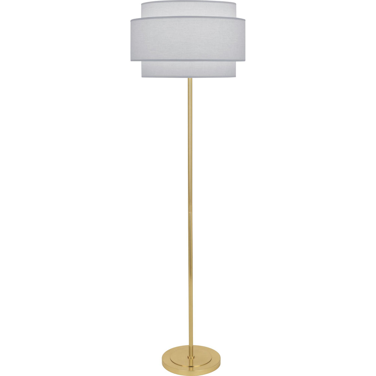 Robert Abbey (PG132) 10.5" x 62.63" DECKER FLOOR LAMP