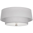 Robert Abbey (PG144) 17" x 9.5" DECKER FLUSHMOUNT