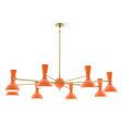 Robert Abbey (PM08PM) 57" x 10.19"-0" CLARE CHANDELIER