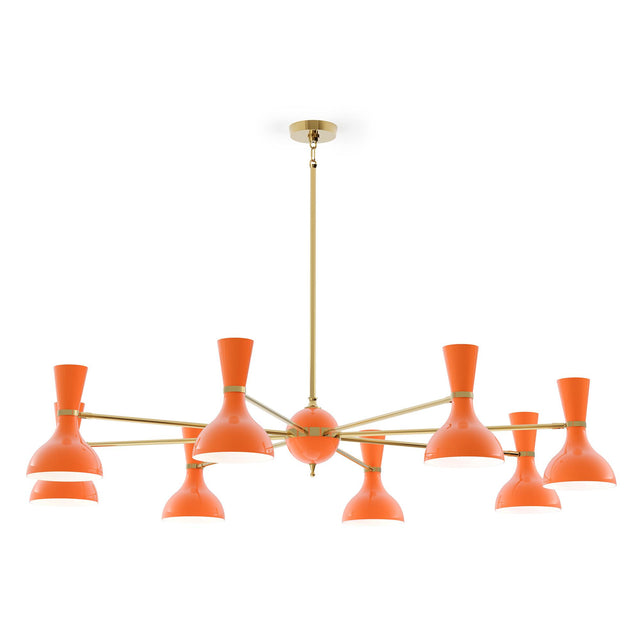 Robert Abbey (PM08PM) 57" x 10.19"-0" CLARE CHANDELIER