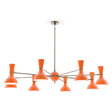 Robert Abbey (PM09PM) 57" x 10.19"-0" CLARE CHANDELIER