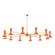 Robert Abbey (PM12PM) 76" x 10.19"-0" CLARE CHANDELIER