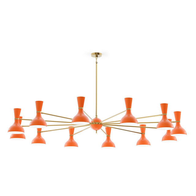 Robert Abbey (PM12PM) 76" x 10.19"-0" CLARE CHANDELIER