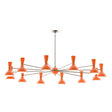 Robert Abbey (PM13PM) 76" x 10.19"-0" CLARE CHANDELIER