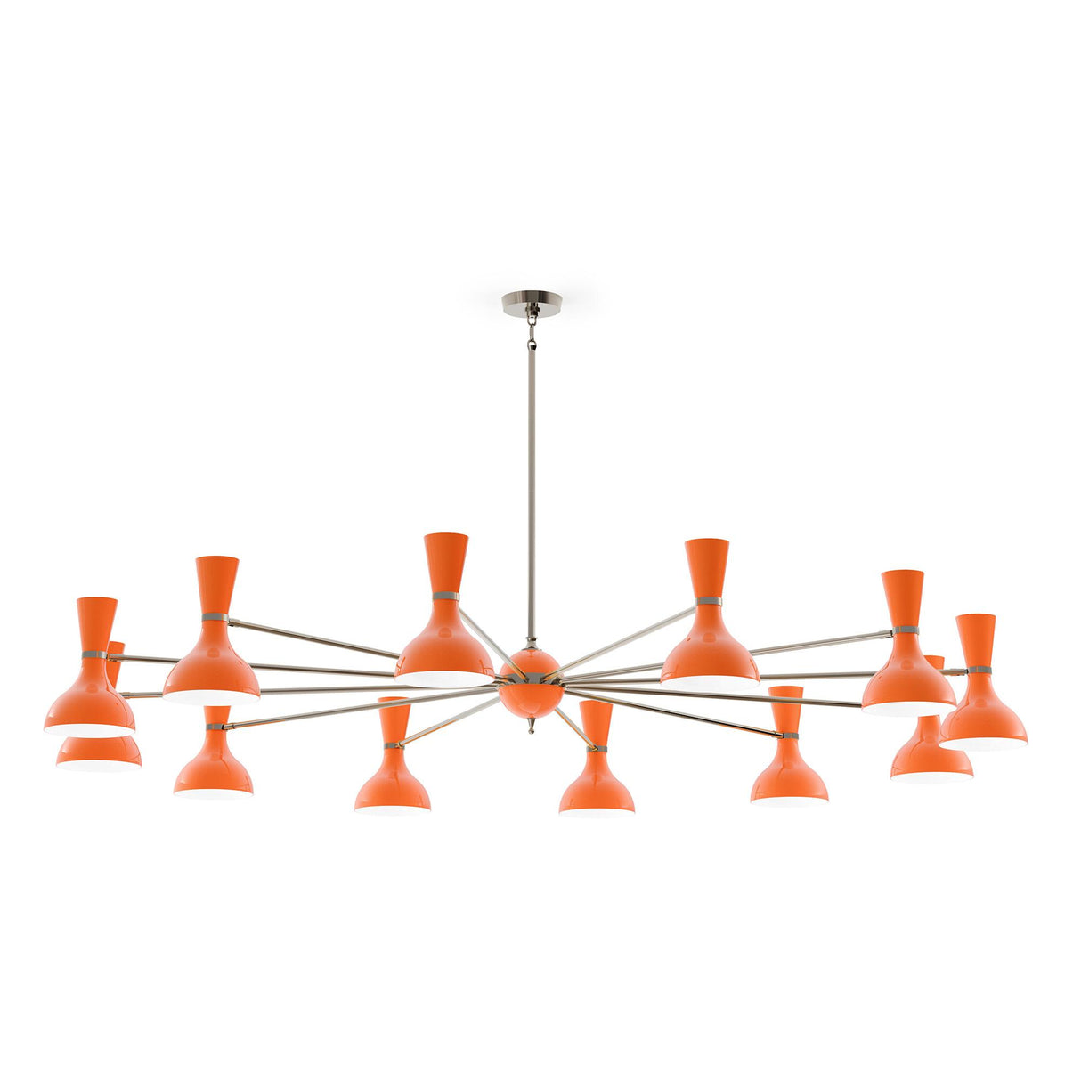 Robert Abbey (PM13PM) 76" x 10.19"-0" CLARE CHANDELIER