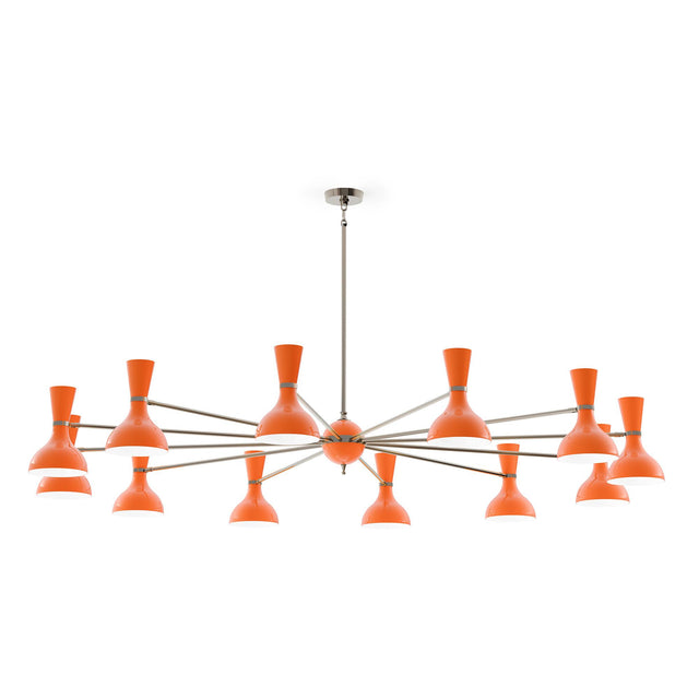 Robert Abbey (PM13PM) 76" x 10.19"-0" CLARE CHANDELIER