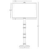 Robert Abbey (PM71) 7" x 31" KANE TABLE LAMP